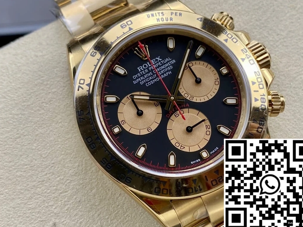Daytona M116508-0009 Cosmograph Factory Rolex Gold Clean Yellow 0509
